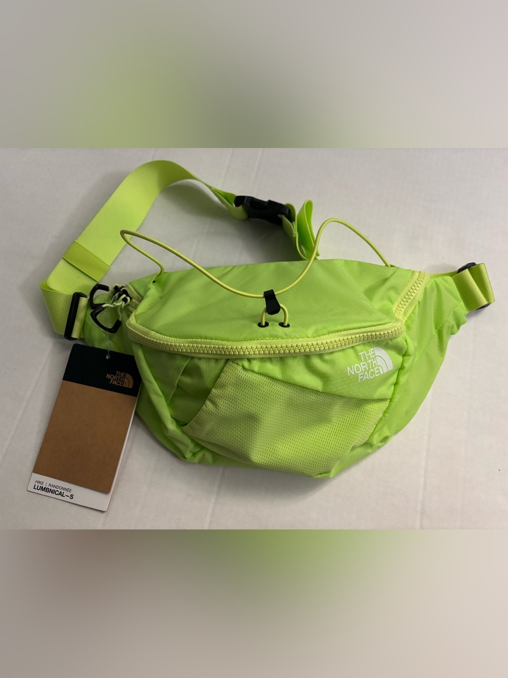 New! The North Face Lumbnical Small Lumbar Pack Sharp Green